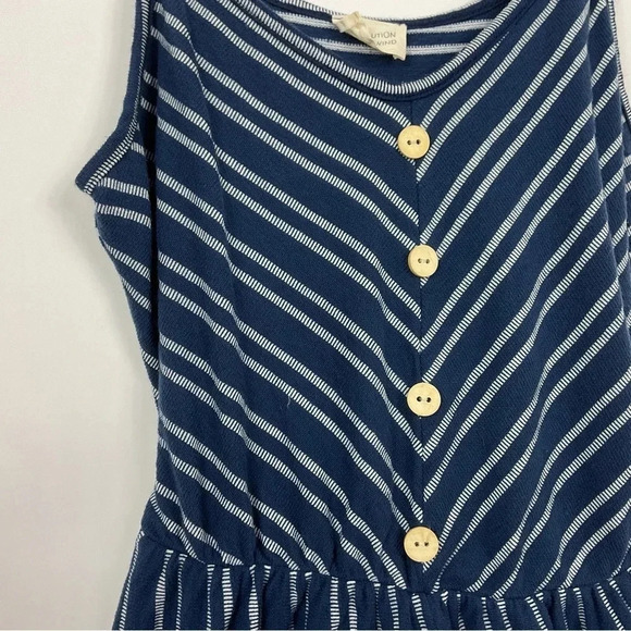 Caution To The Wind Striped Romper - Picture 2 of 6